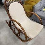 Louisiana rattan rocking chair