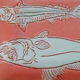 Plat cake poissons