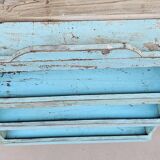 Burmese teak wall shelf
