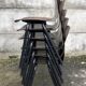 Lot de 6 chaises vintage Eromes E5