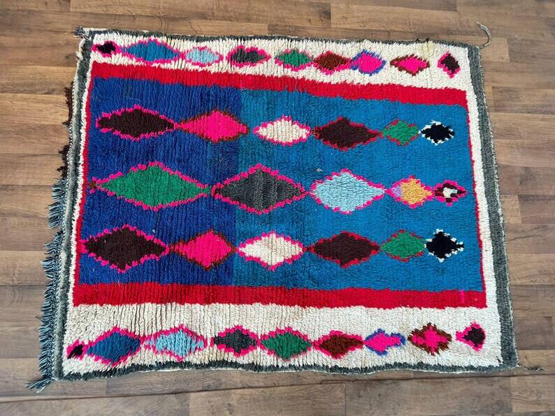Handmade Berber wool rug 150/250cm
