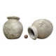 Beautiful pair of large garden pots by Willy Guhl.