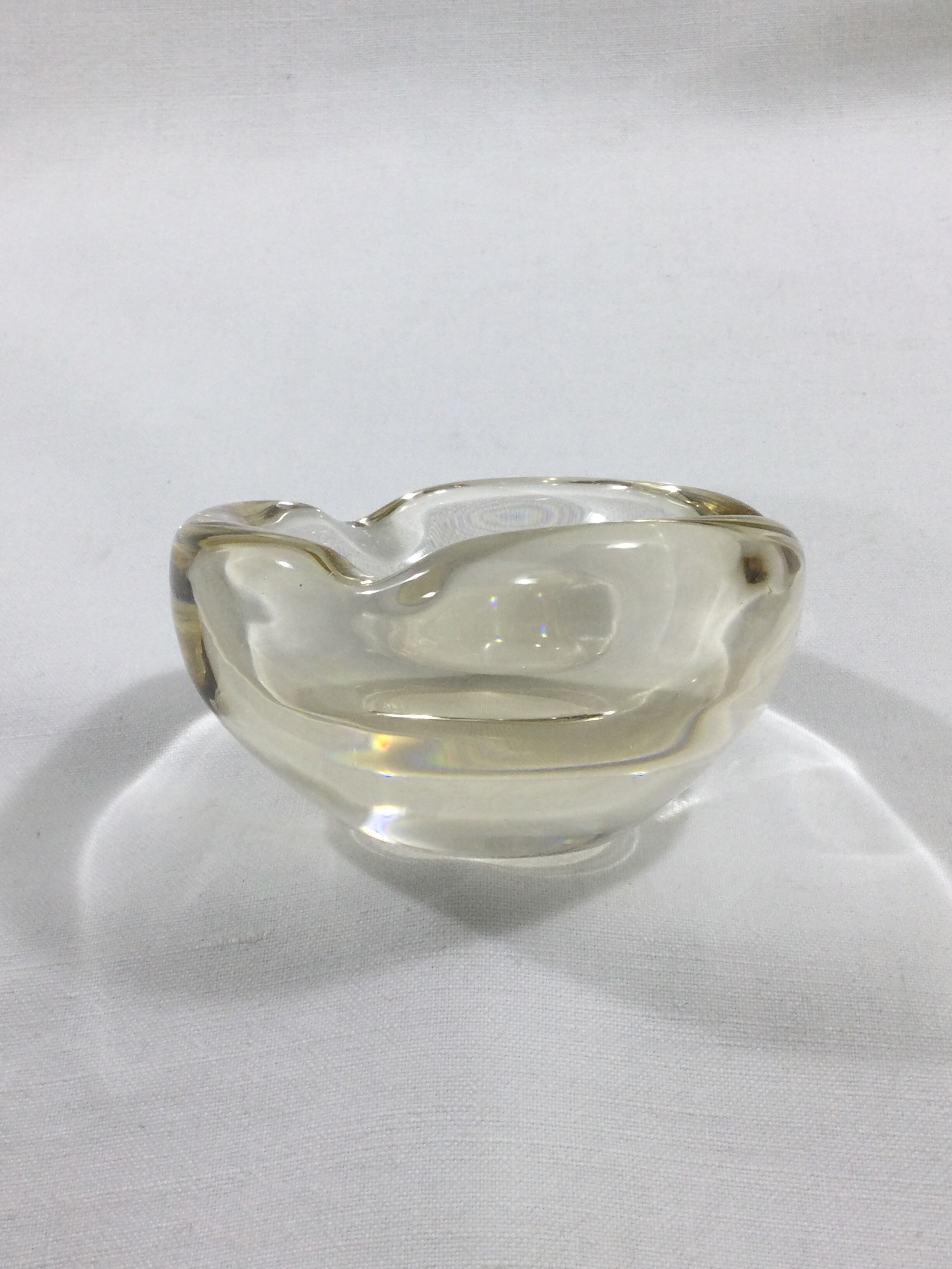 Cendrier en cristal de Daum