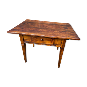 country farm table 18th Louis XVI walnut Alsace