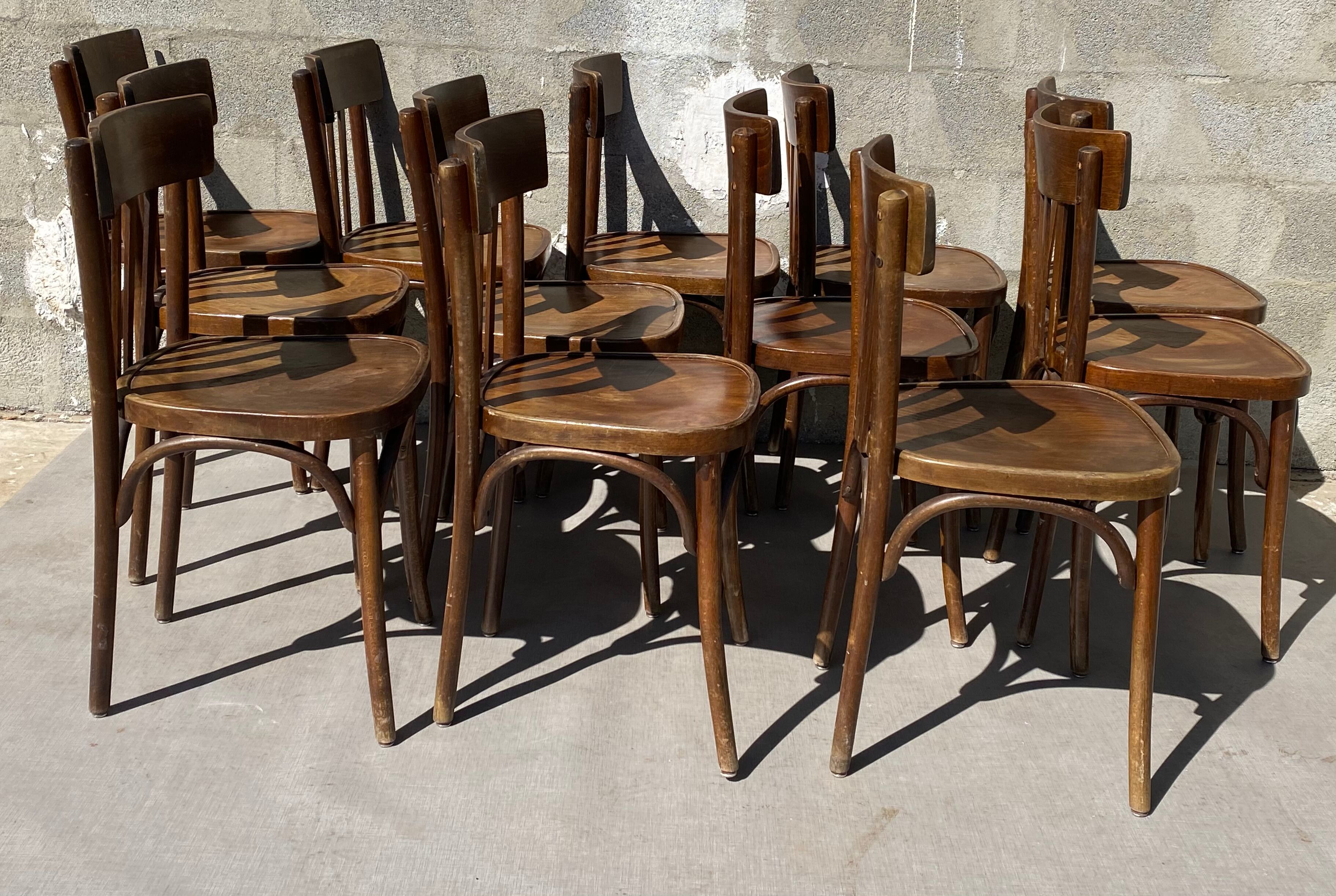 Bistro 12 chairs