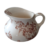 Broc de toilette ancien Jasmin de Luneville