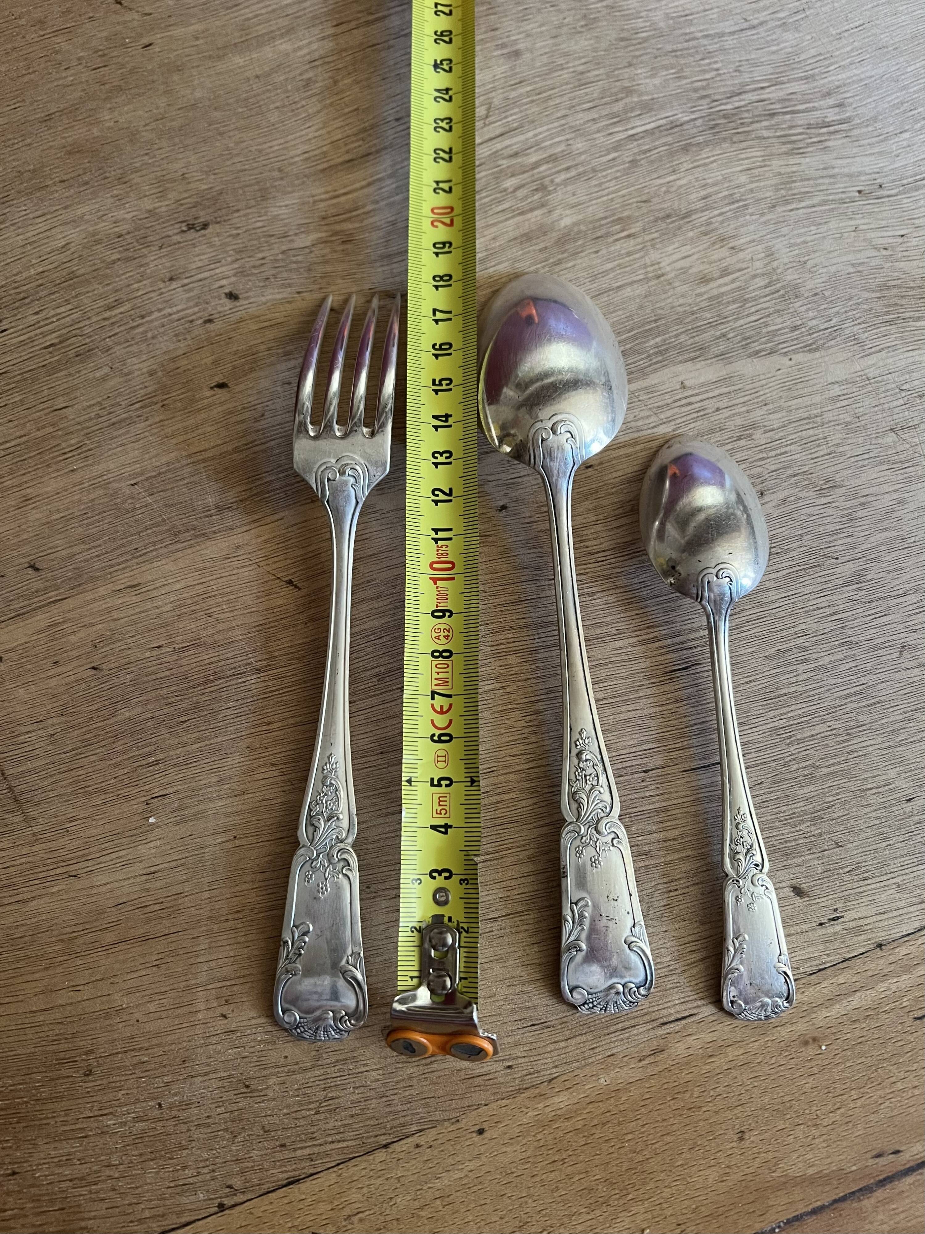 Silver cutlery