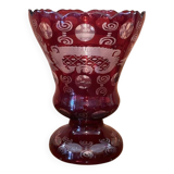 Bohemian Crystal Vase