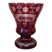 Bohemian Crystal Vase