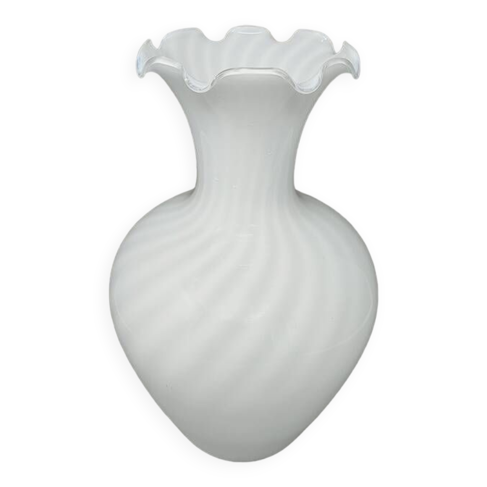 1960s Astonishing Vase By Dogi in Murano Glass. Made in Italy