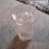Vintage Clichy glass vase