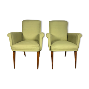 Paire de fauteuils vintages