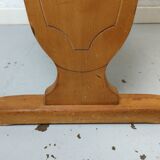 Small side table children's desk with flap