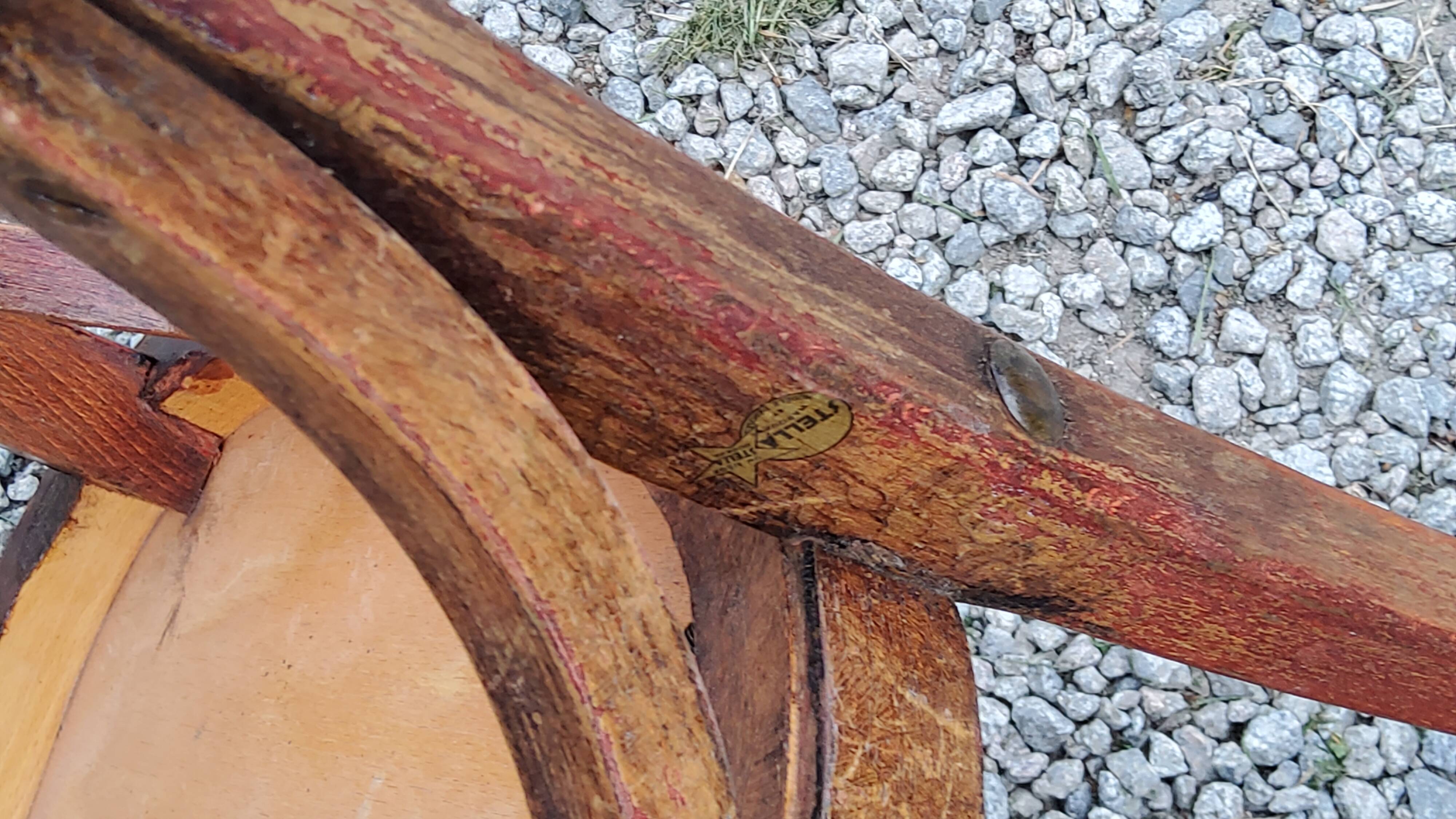 Set of 5 Stella bistro chairs from the 50s