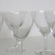 Set of 11 crystal walking glasses, 1940