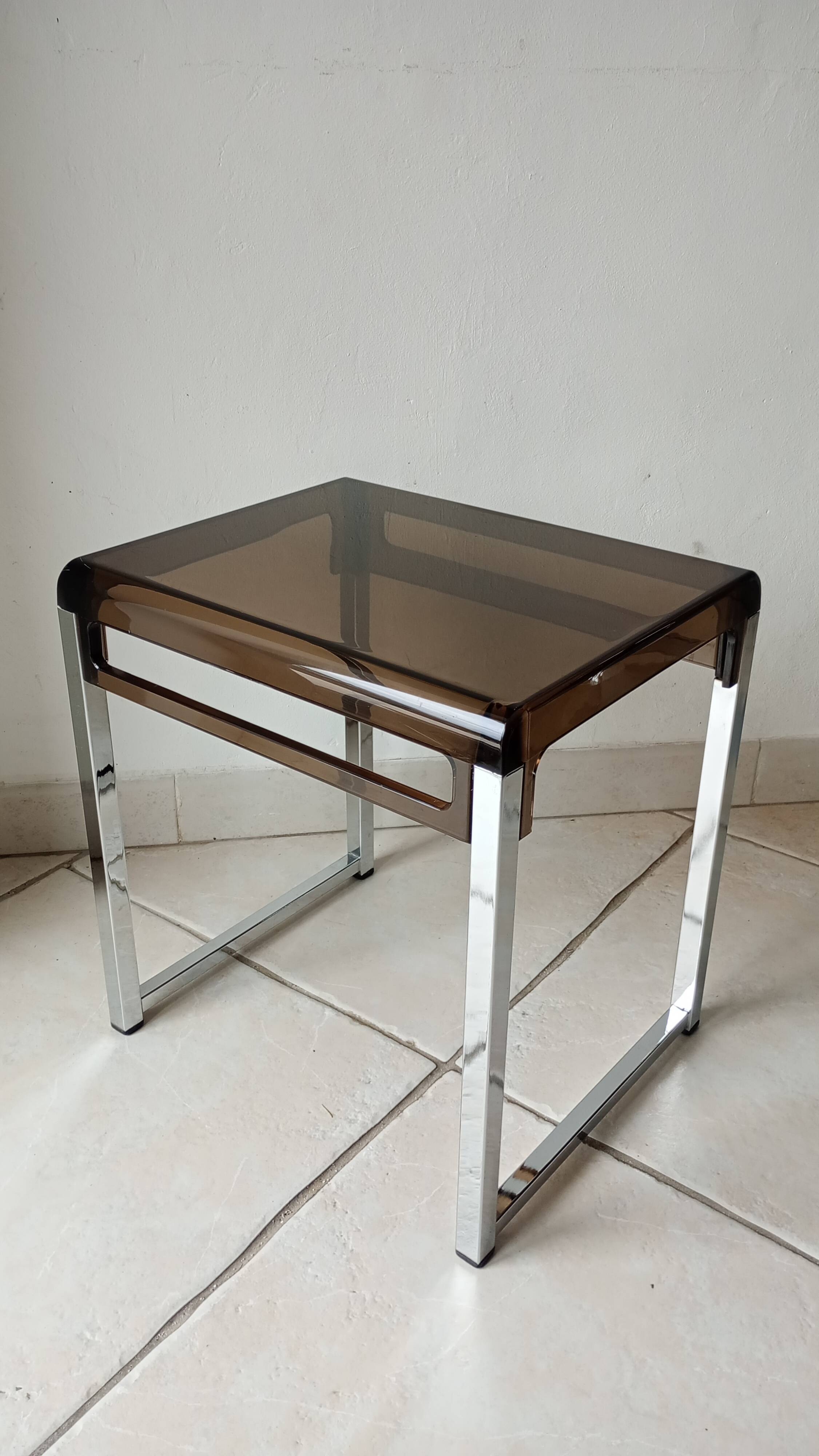 side table Marc Berthier 1970