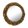 Witch mirror in gilded wood carved 1950 41cm