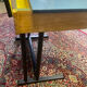 School desk blue formica desk from the 60s-70s