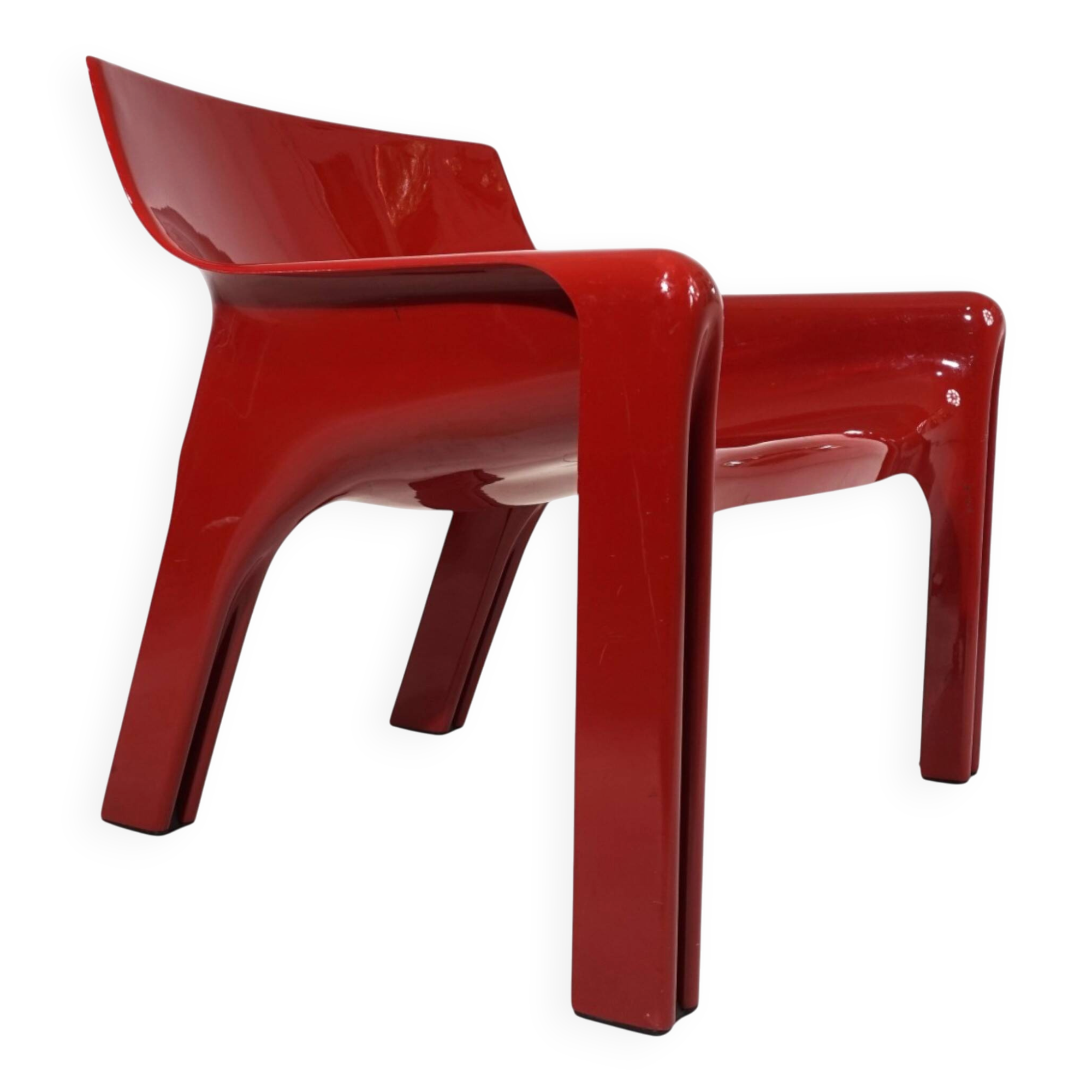 Artemide Vicario Lounge Chair by Vico Magistretti, 1970