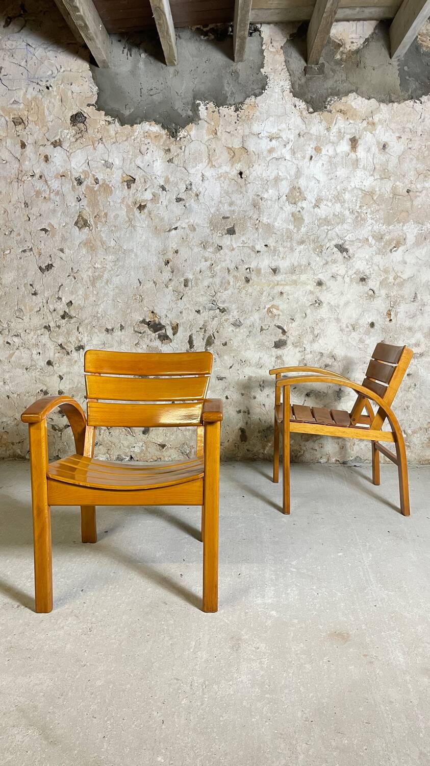 Pair of armchairs