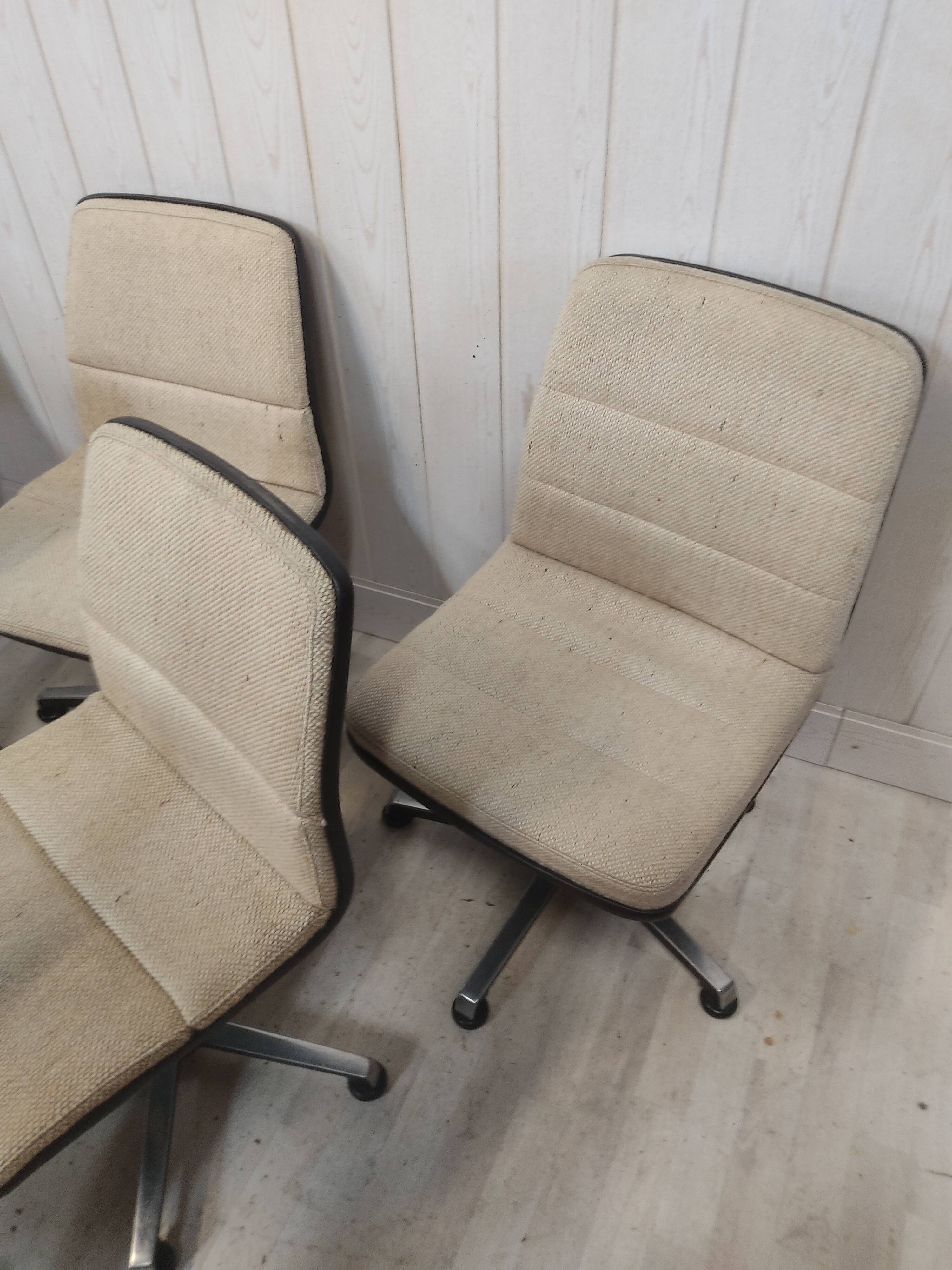 Chaise de bureau pivotante vintage