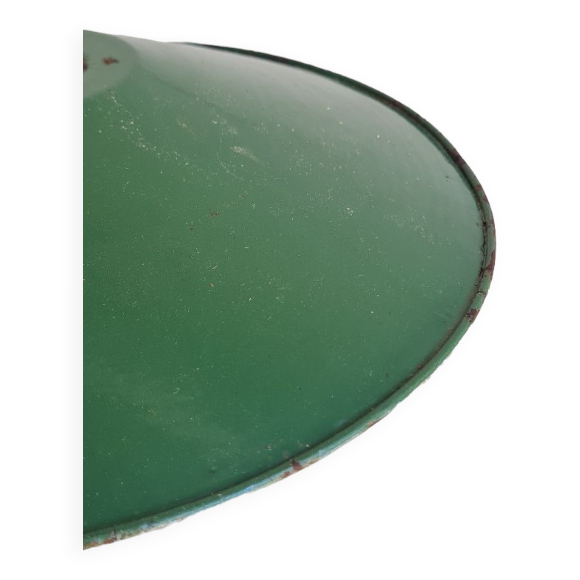 Enamelled sheet metal suspension