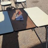 Vintage formica table and 4 chairs