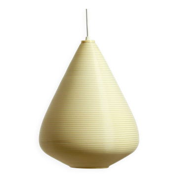 Belle grande lampe suspendue Heifetz Rotaflex des années 1960 en forme de goutte.