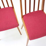 Set of four design dining chairs, 1960's.