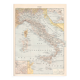 Old map Italy 1897
