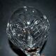 Baccarat set of 35 crystal glasses + 2 flower model carafes 9157 from 1907