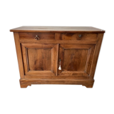 Buffet 2 portes 2 tiroirs en noyer massif