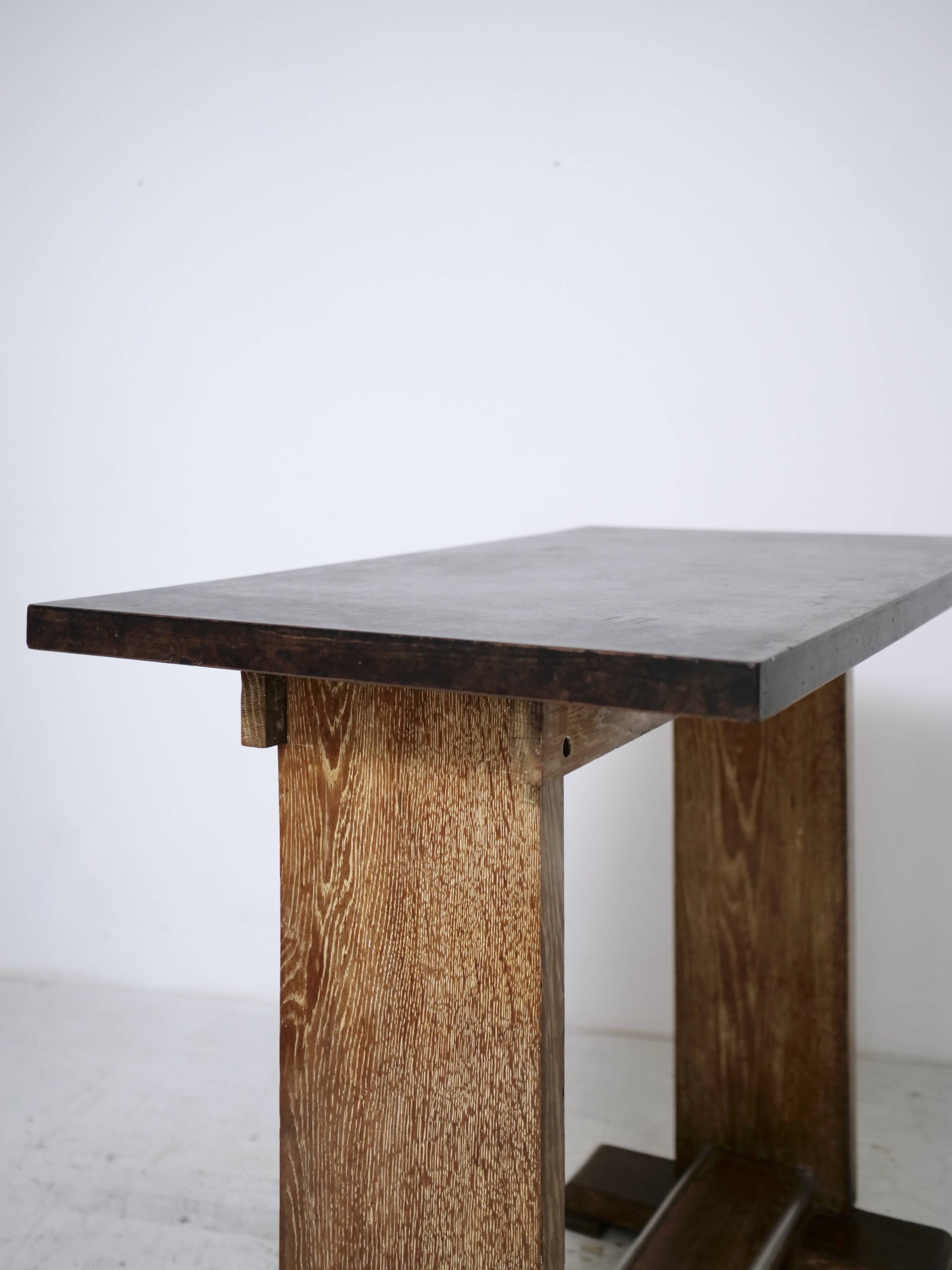 Art Deco modernist side table, 1930s
