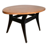 Scandinavian teak side table 1950s/60s menhir top