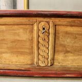 Antique walnut chest