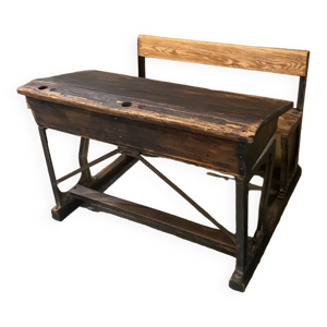 Bureau d’écolier double