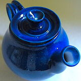 Stoneware teapot