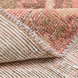 Red & Brown Classic Vintage Persian Runner Rug, 84x410Cm