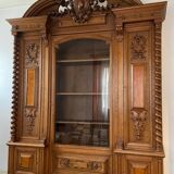 Neo Renaissance style castle bookcase