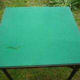 Vintage folding games table