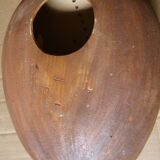 Ethnic ceramic wall lamp signed.