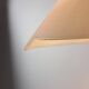 Vintage hem glass lampshade bedside lamp