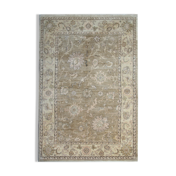 Beige Rug Handwoven Zieger Carpet 181x266cm