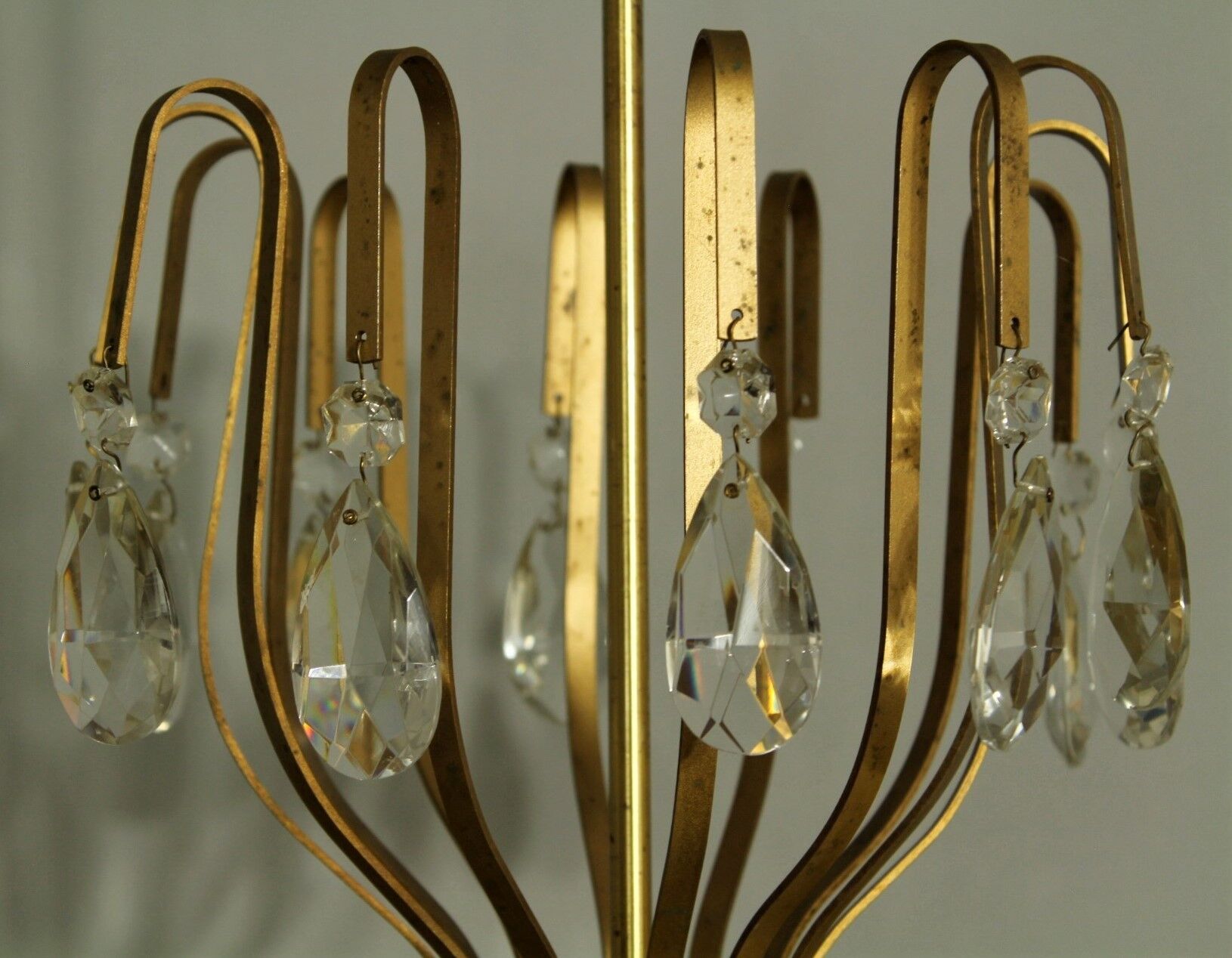 Fountain pendant light from Kamenický Šenov, 1970s