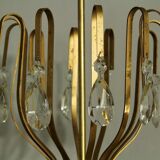 Fountain pendant light from Kamenický Šenov, 1970s