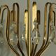 Fountain pendant light from Kamenický Šenov, 1970s