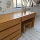 Bureau + commode + tabouret pin Maison Regain Savoie