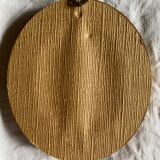 Old painting "bouquet of flowers" with oval frame and glass