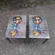 Vintage bedside tables