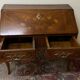 Bureau dos d âne marqueté époque du XIX ème siècle